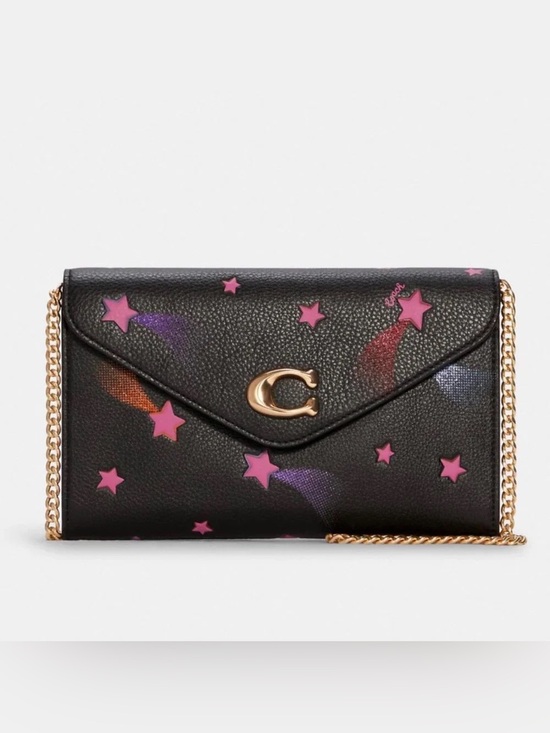 Coach Handbags - 🍒NEW Coach Tammie Clutch Crossbody With Disco Star Print Convertible Bag🍒